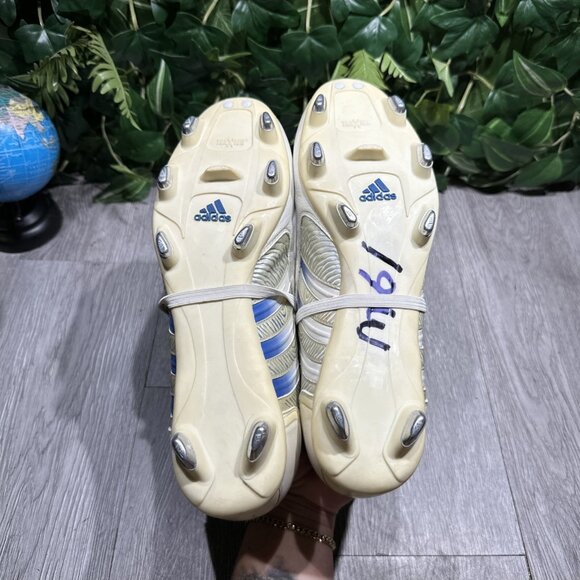 Adidas Predator Powerswerve Pulse White Blue Limited Edition Men 9 SAMPLE Cleat main image 7